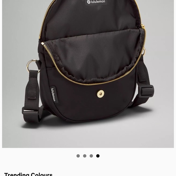 Lullemon All Night Festival bag 2L in Black/gold - Picture 10 of 13